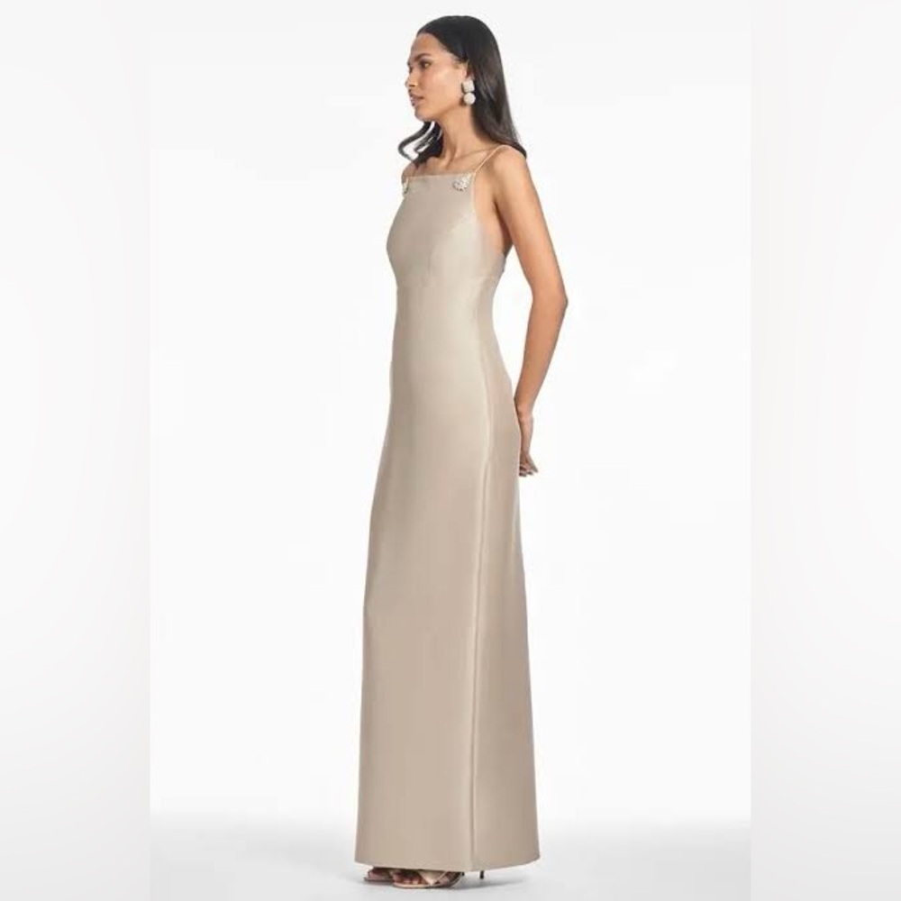 Sachin + Babi Pryce Gown in Pewter